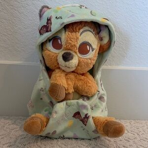 Disney Baby Bambi with Hooded Blanket